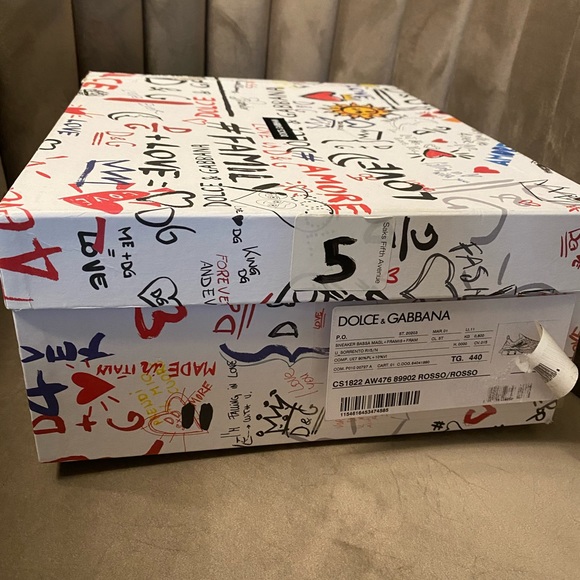 RARE Authentic Dolce Gabbana men’s sneakers size 44 - Picture 2 of 9